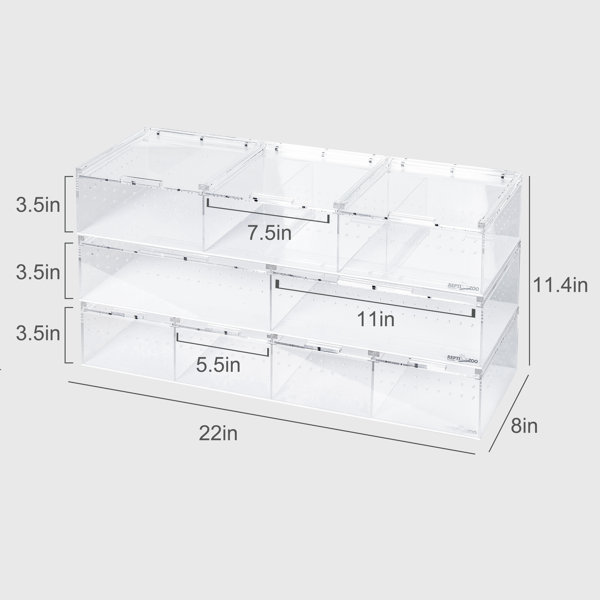 3 tier hot sale reptile enclosure